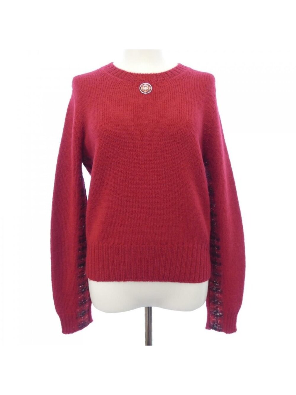 Chanel Knit Sweater Red